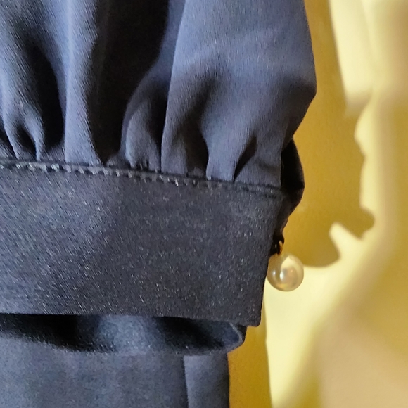 BLUGIRL BLUMARINE Midnight blue short dress - Picture 6 of 9